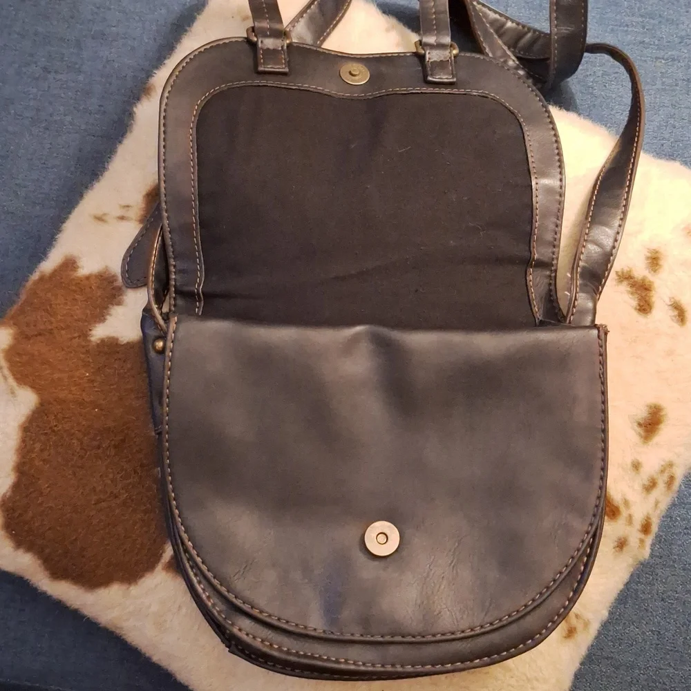 Black leather bag - Picture 4 of 7